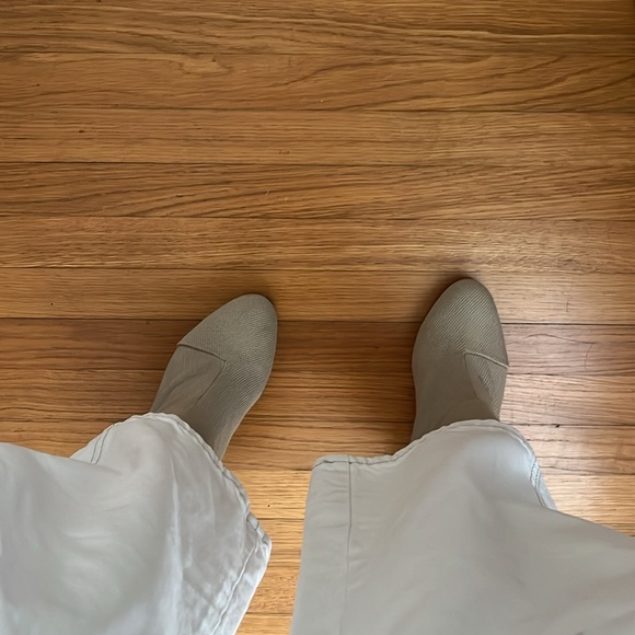 Rag & Bone Newbury taupe canvas and leather boots - Picture 7 of 17